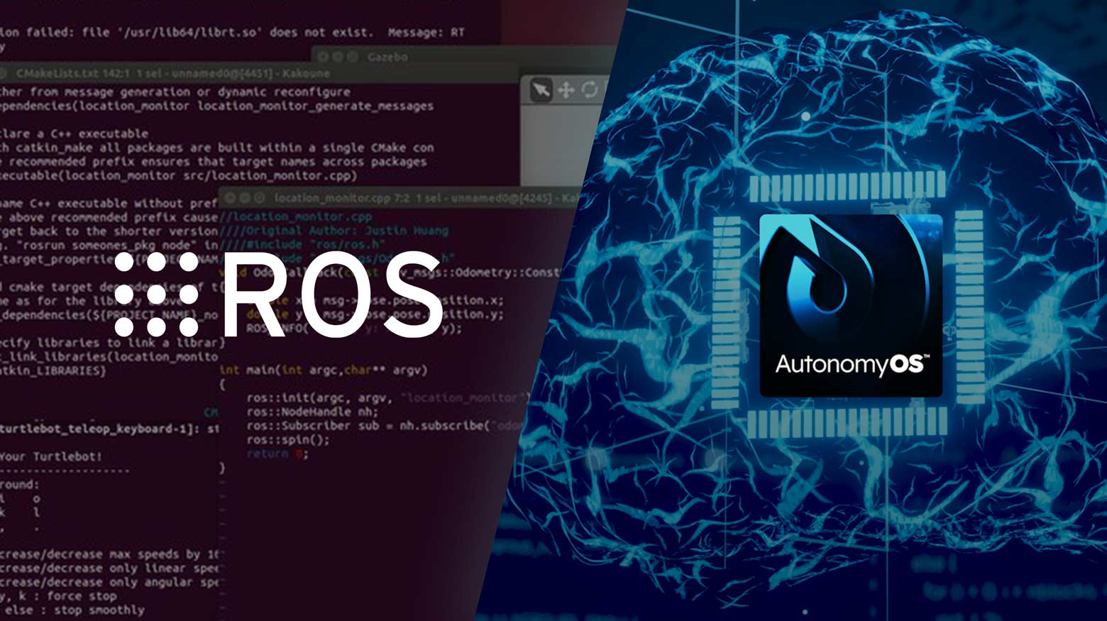 ROS vs AutonomyOS™