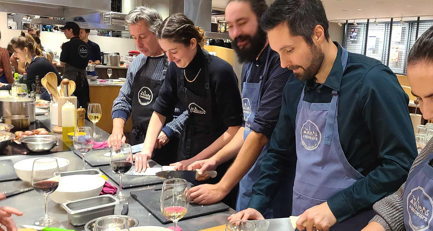 Omnirobotic team is celebrating at Ateliers & Saveurs