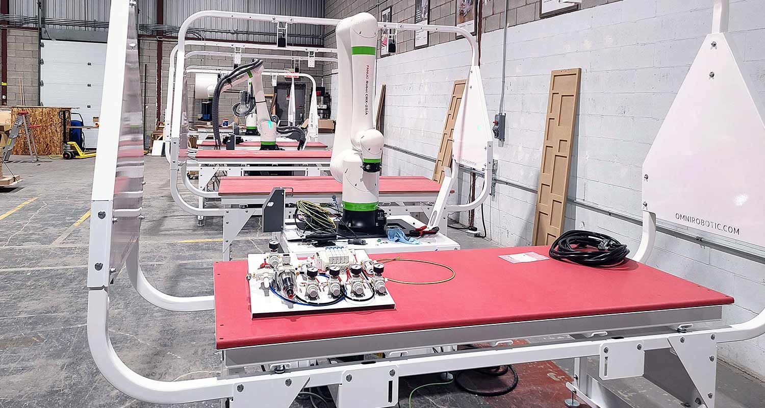 A closer look at the PSA-80 Pro assembly line in the spacious, cutting-edge Laval facility.