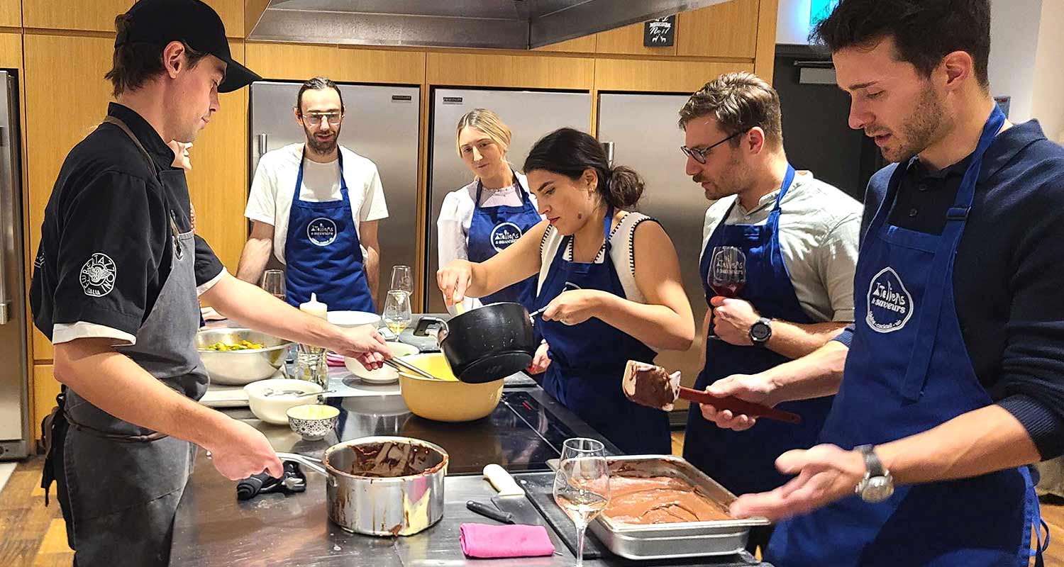 Omnirobotic team is celebrating at Ateliers & Saveurs