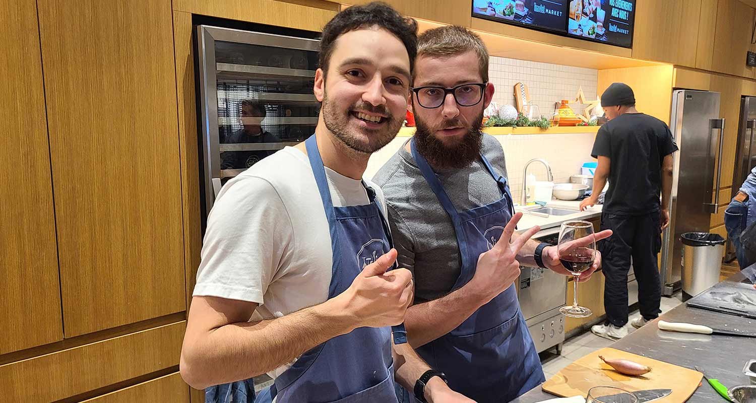 Omnirobotic team is celebrating at Ateliers & Saveurs