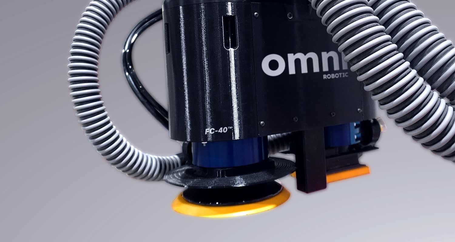 Another close-up of the Omnirobotic PSA-80 PRO FC-40 Dual Tool in detail.