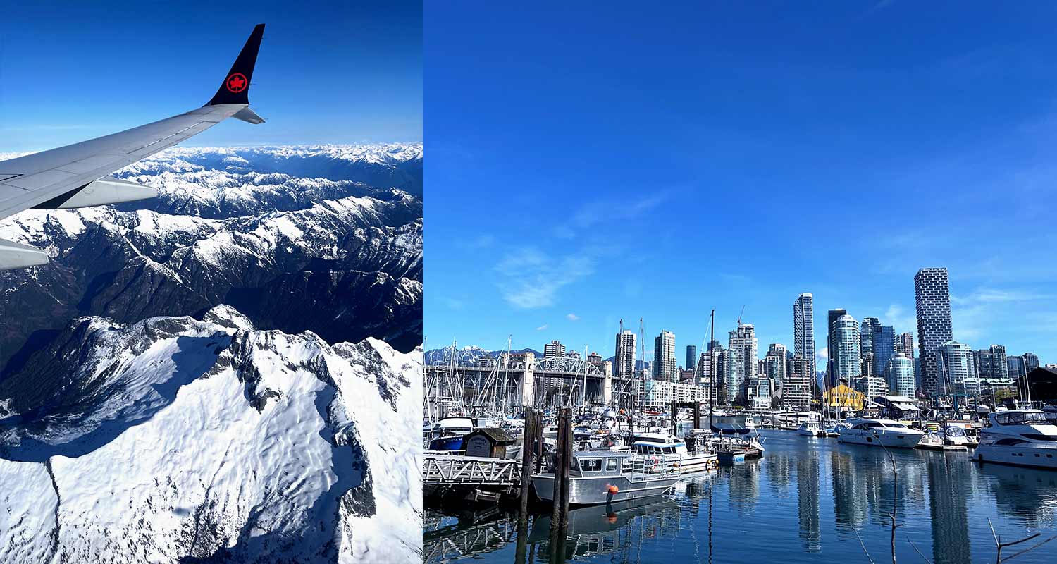 A breathtaking landscape shot taken by Arielle Maréchal, featuring lush greenery and a serene backdrop, during the Focus Show at Akhurst in Delta, BC, April 2024.