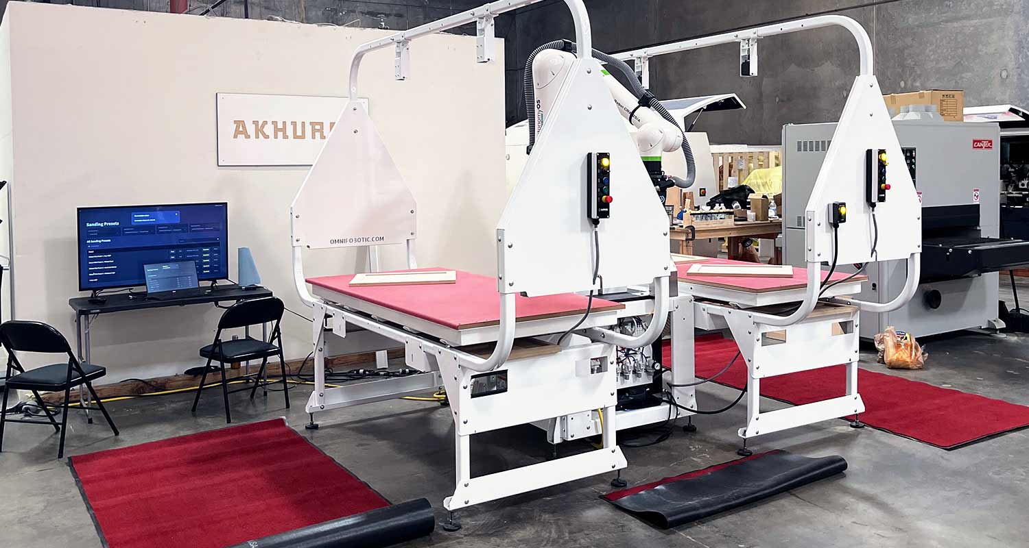 PSA-80 Pro demo setup at Akhurst Open House in Anaheim, April 2024, with a red carpet treatment highlighting the event’s significance.