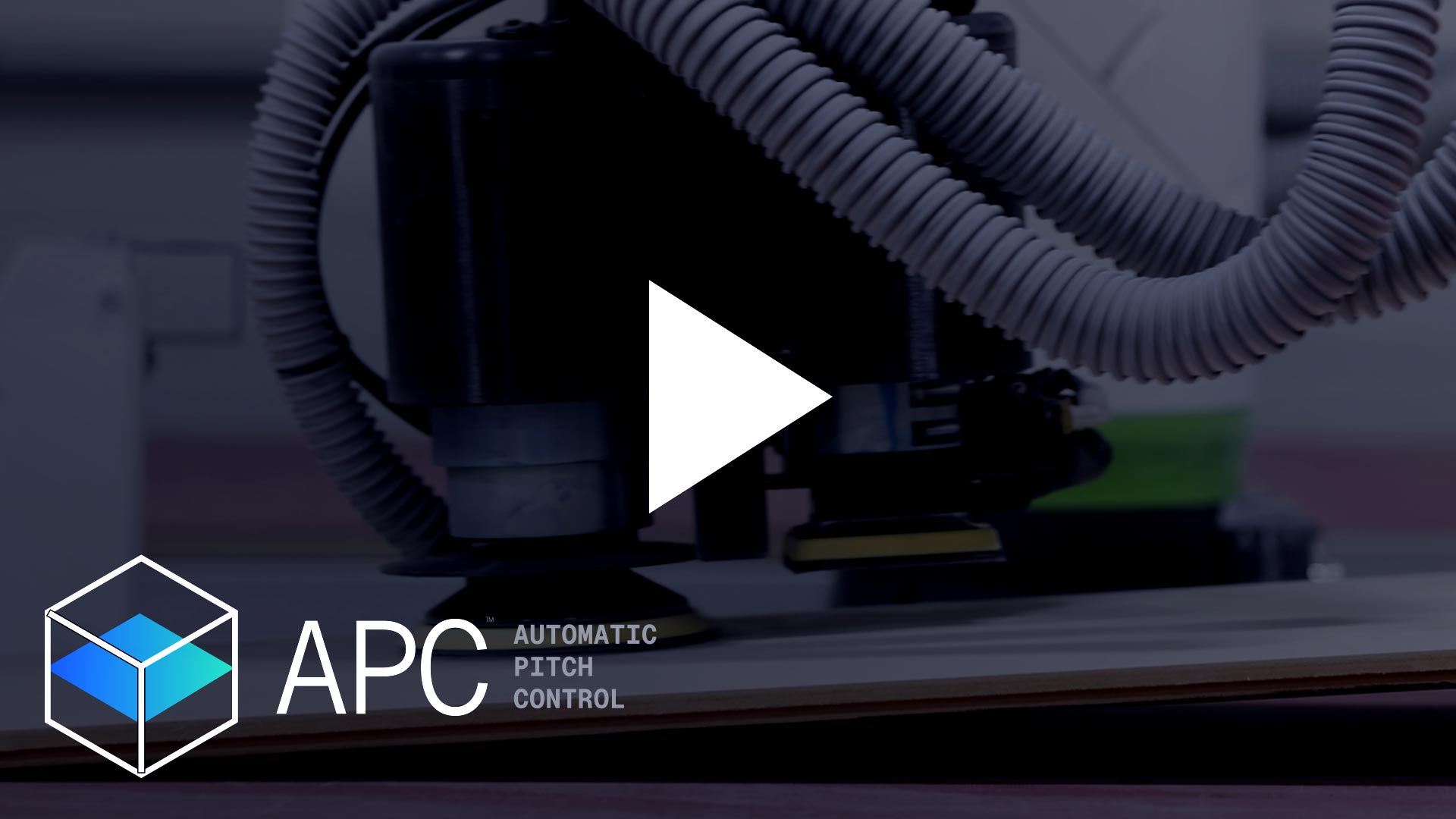 Video thumbnail for APC Automatic Pitch Control with a centered play button.